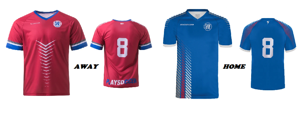 Home and Away Jerseys